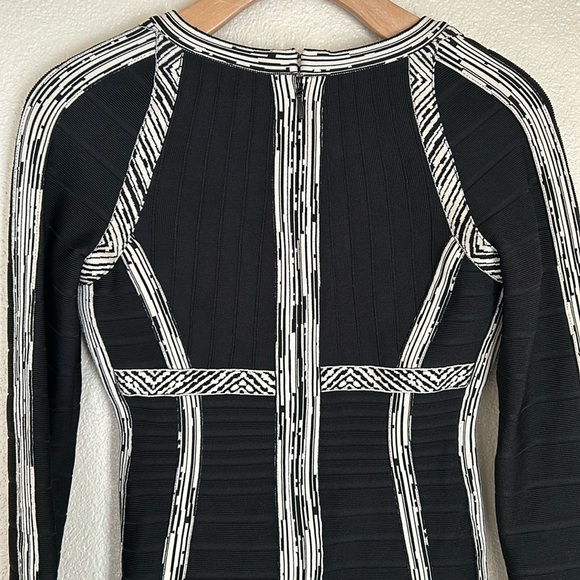 Herve Leger Marina Bandage Mini Dress Size Medium - Picture 8 of 12